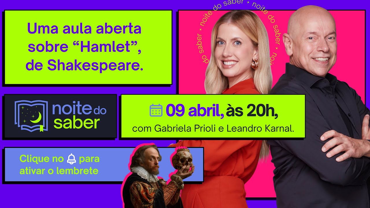 Vamos descomplicar a leitura de Shakespeare? | Noite do Saber
