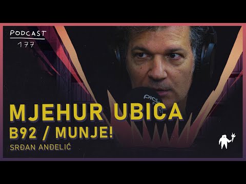 Mjehur ubica, Srđan Anđelić: Radio B92, pisanje scenarija i snimanje filma Munje! Agelast 177