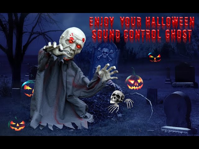 Vídeo relacionado con JOYIN Decoración de Halloween Animado Zombie Groundbreaker con Sonido Aterrador y Ojos LED Brillantes, para Interior y Exterior