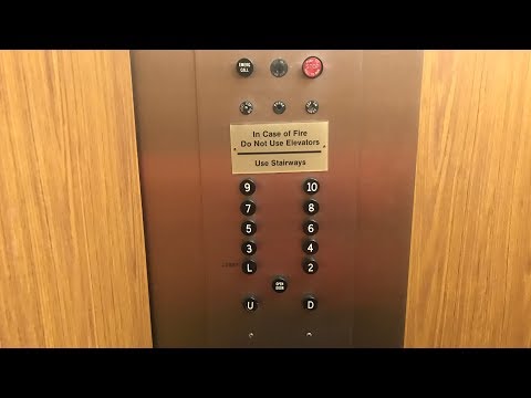 VINTAGE Otis Traction Elevator at Schenley House, Oakland - Pittsburgh, PA