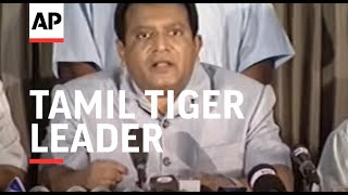 WRAP Tamil Tiger leader gives first presser in 15 