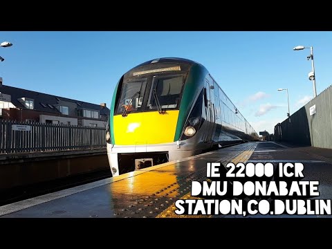 IE 22000 Class ICR Train - Donabate Station,Co.Dublin