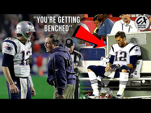 The Infamous Game When Tom Brady Got BENCHED & Everybody Said His CAREER WAS OVER!!!