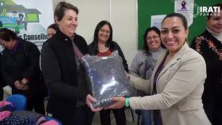 Assistência Social de Irati entrega ponchos às pessoas em situação de vulnerabilidade social