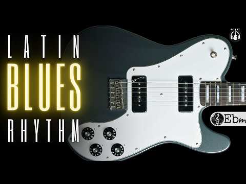 Latin Blues Rhythm Backing Track | 120 BPM | E Flat Minor