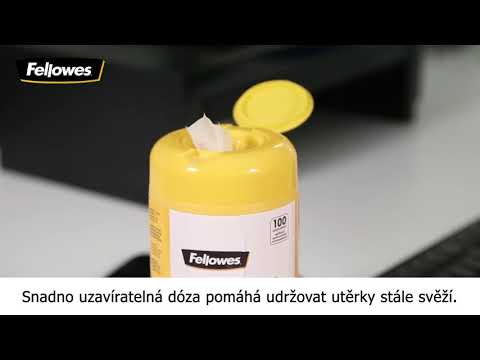 Utěrky Fellowes na obrazovky monitorů