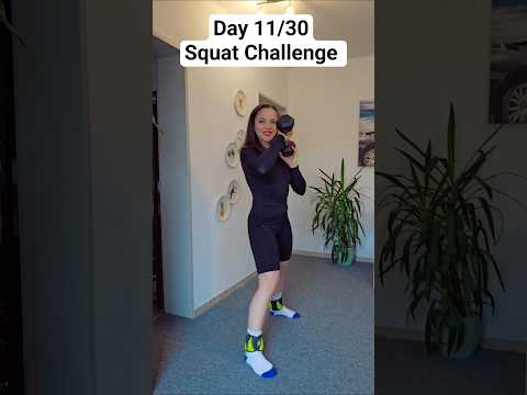 Day 11/30 - Strong starts when easy ends.💪 #workoutmotivation  #squatchallenge #fypシ
