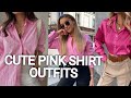 Beautiful Pink Shirt Outfit Ideas How To Wear Pink Shirts