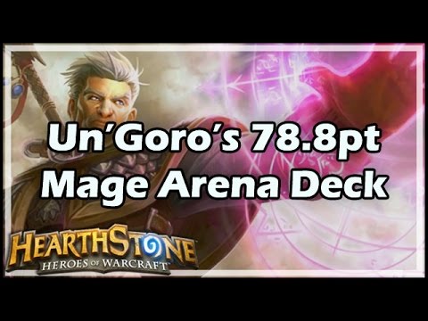 [Hearthstone] Un’Goro’s 78.8 Point Mage Arena Deck