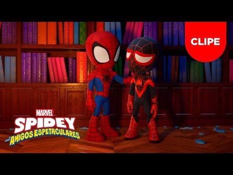 Capa de SOLUÇO DE SUPER-HERÓI | SPIDEY E SEUS AMIGOS ESPETACULARES | CLIPE