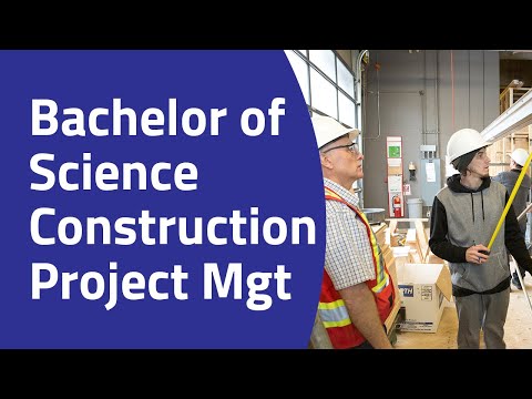 Bachelor of Science Construction Project Management degree