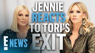 Download lagu Jennie Garth Reacts to Tori Spelling’s Exit From '90210MG' Podcast | E! News mp3