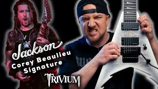 Video thumbnail for JACKSON Pro Series Signature COREY BEAULIEU KV7Q (TRIVIUM) / SOUND TEST / Solo / Riffs / Cleans / FR by e-gitarzystaTV