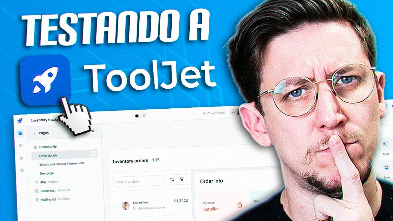 Testei a ToolJet, uma plataforma Low-Code Open Source!