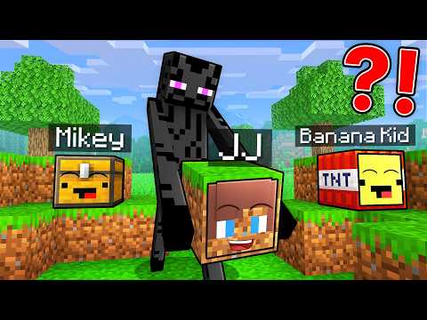 How Did JJ and Mikey Turn Into BLOCKS In Hide-and-Seek?