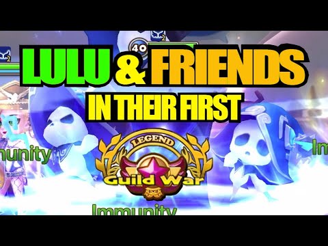 OP LULU (2a) TEAMS beat OP L&D Defenses in this Legend Guild War!! - Summoners War