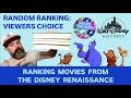 RANKING DISNEY RENAISSANCE MOVIES Vhs Physical Media Nostalgia Memories Walt Disney Animation