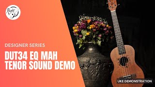Video thumbnail for Flight DUT 34  CEQ Ukulele Demo by Flight Ukulele