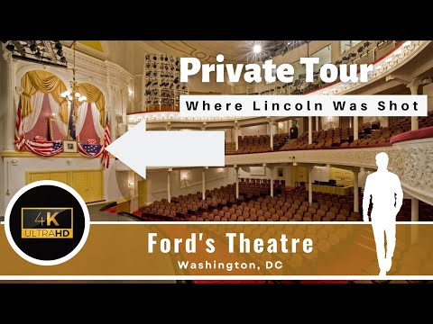 Lincoln Assassination Site - Ford's Theatre - Tour Museum and Peterson House - Washington, DC