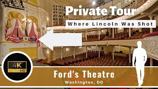 Lincoln Assassination Site - Ford's Theatre - Tour Museum and Peterson House - Washington, DC