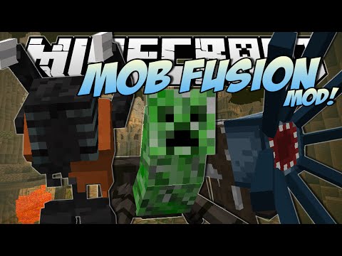 Minecraft | FUSION MOBS MOD! (Create Your Own Mutant Mobs!) | Mod Showcase