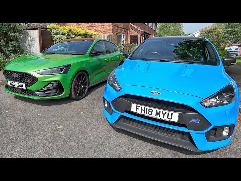NEW Focus ST Track Pack vs OLD Ford Focus RS