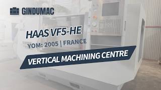 Haas VF5-HE machining centre for sale - Image 4 | Machineryline NZ Haas VF5-HE machining centre | Image 4 - Machineryline