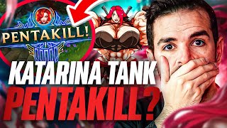 CE BUILD KATARINA TANK est 100% BROKEN = PENTAKILL ? (Riot Nerf please ?)
