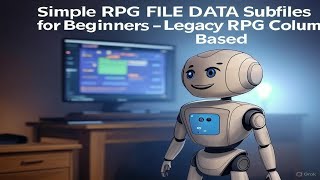 Download the video "Simple RPG FILE DATA Subfiles for Beginners - Legacy RPG Column Based - AS400 iSERIES and IBM i"