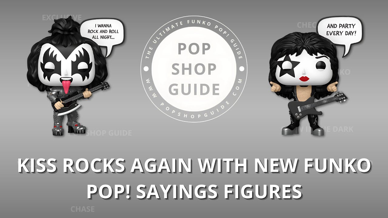 KISS Rocks Again with New Funko Pop! Sayings Figures | Funko Pop! News