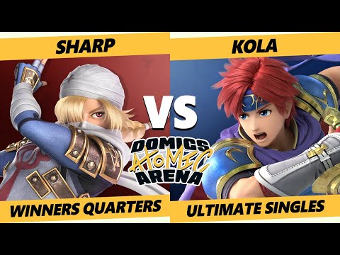 Domics Atomic Arena SSBU - NEST | Sharp (Sheik, Joker) Vs. Kola (Roy, Snake, Young Link) W. Quarters