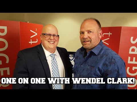 An interview with former Toronto Maple Leafs Captain Wendel Clark