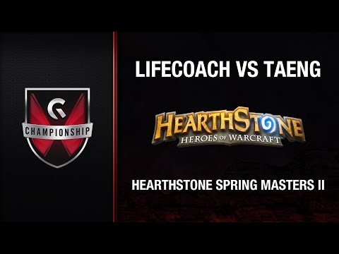 Lifecoach vs Taeng - GC's 2015 Hearthstone Spring Masters II (Game #10a)