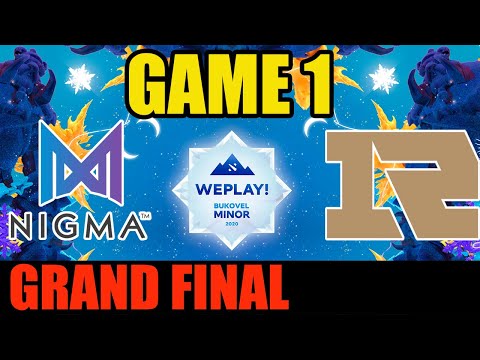 NIGMA VS RNG - Epic Grand Final Game 1 Bukovel Minor 2020 Highlights Dota 2