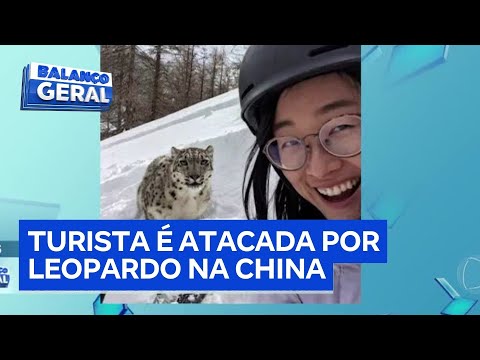 Tourist attacked by snow leopard after ignoring safety warnings in China.