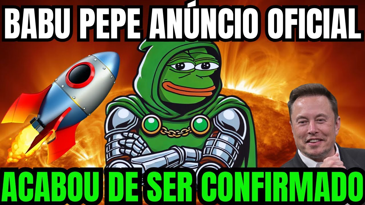 ANUNCIO OFICIAL BABU PEPE - ACABOU DE SER CONFIRMADO