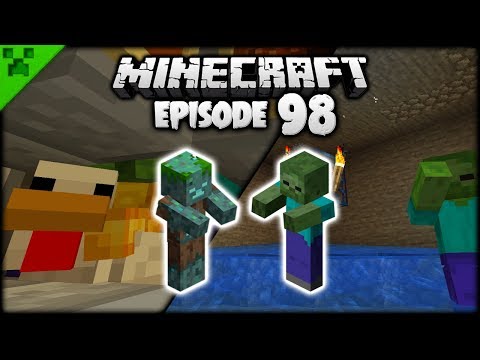 Let's Make A Minecraft DROWNED Farm! | Python's World (Minecraft Survival Let's Play) | Episode 98