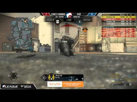 Unfiltered Truth Moment of the Match - Strictly Business vs Faze - PAX East CoD Season 1 Playoffs