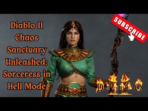 🔥 Sorceress vs. Hell Itself: Act 4 on Hell Mode - Diablo 2 Resurrected 🔥