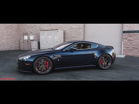 Aston Martin Vantage S Lowered on KW Coilovers | ADV1 Wheels