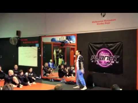 Frank Barca gets his brownie from Eddie Bravo