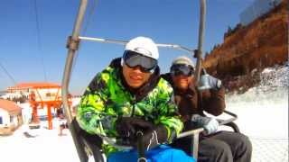 Video : China : Snowboarding in BeiJing 北京