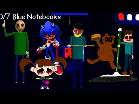 Patton Gilliam's Basics The Return of Patton EXE's Evilness - Baldi's Basics Mod