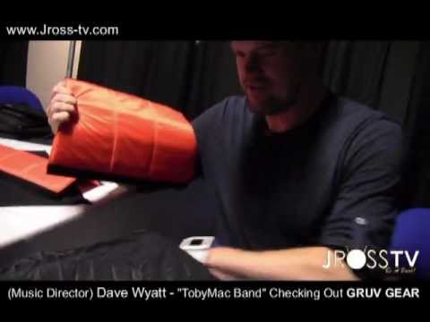 James Ross @ Dave Wyatt (MD / TobyMac Band) "Rolling Thru Gruv Gear Stadium Bag" - www.Jross-tv.com