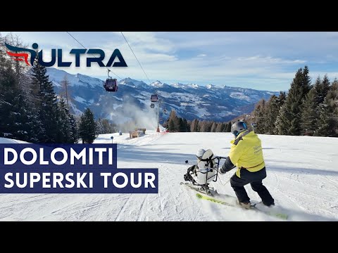 DOLOMITI SUPERSKI TOUR '25 - Ep. 10 - Le Fassane Slope, Bellamonte/Alpe Lusia Ski Area - ICARUS U...