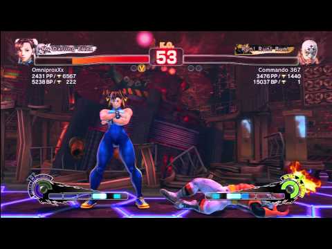 OmniproxXx ( Chun Li ) vs Commando 367 ( El Fuerte ) #1