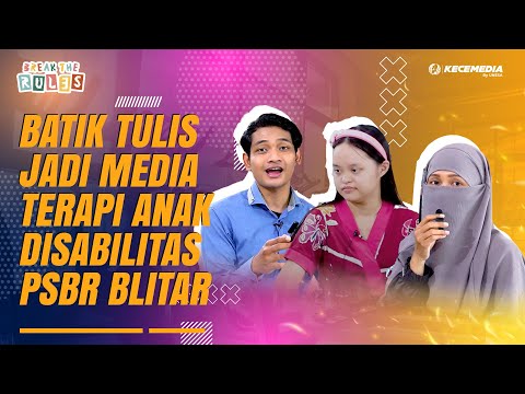 Batik Tulis Jadi Media Terapi Anak Disabilitas PSBR Blitar