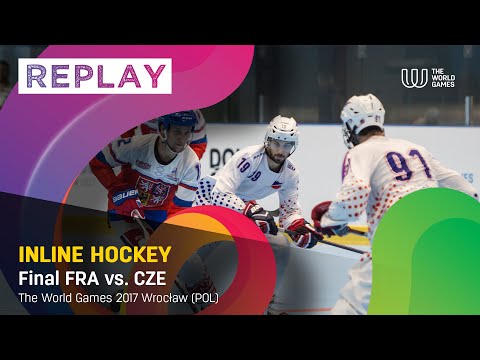 TWG Wroclaw 2017 - Replay of the Inline Roller Hockey Final FRA v CZE