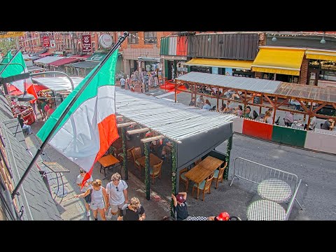 Little Italy Mulberry St, NY live webcam