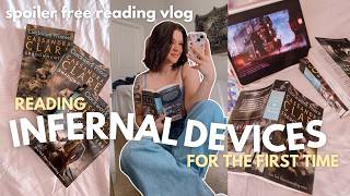 Reading the ENTIRE Infernal Devices series *spoiler free* | Reading Vlog